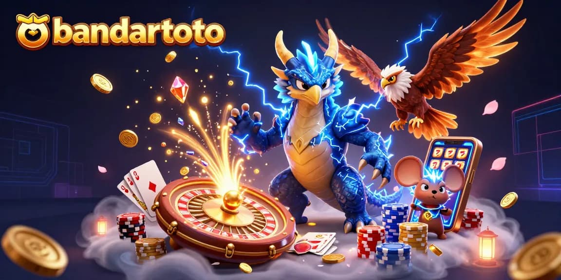 Experience thrilling gameplay at bandartoto with dynamic casino visuals and electrifying elements.